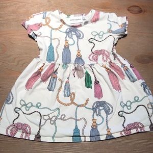 Mini Rodini Tassel Dress Size 86